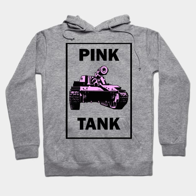 PINK TANK Hoodie by JillKoy